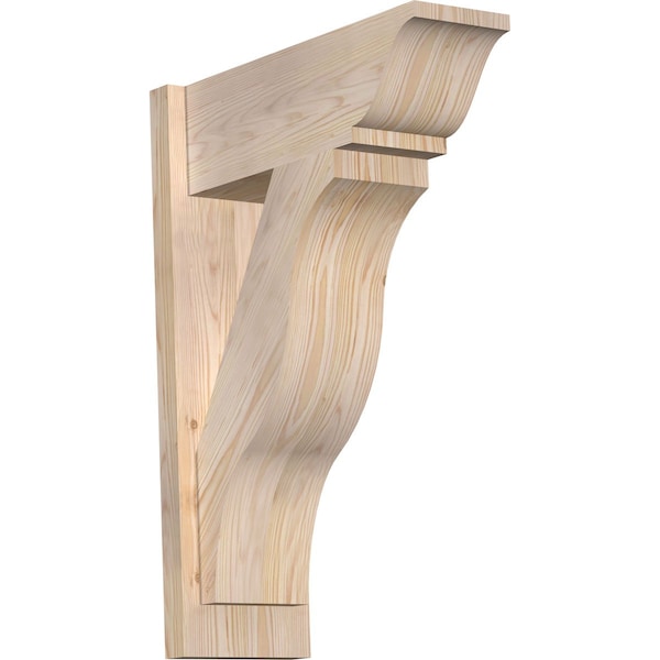 Ekena Millwork Funston Smooth Traditional Outlooker, Douglas Fir, 7 1/2"W x 20"D x 28"H OUT08X20X28FST01SDF - main